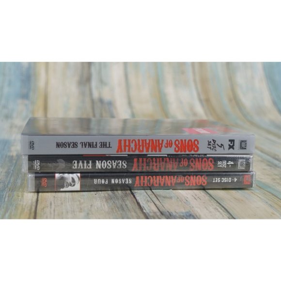 Sons of Anarchy: Final Season 7, 5, & 4 Brand New Factory Shrinkwrap Lot of 3 - Picture 4 of 7